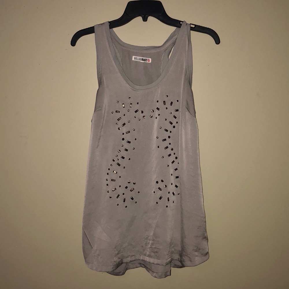 🆕SILKY GREY TOP🔥